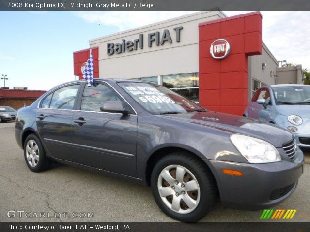 2008 Kia Optima LX in Midnight Gray Metallic