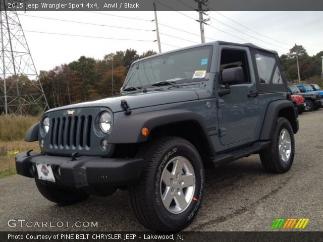 2015 Jeep Wrangler Sport 4x4 in Anvil