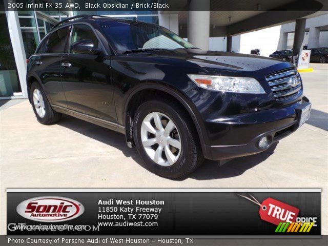 2005 Infiniti FX 35 AWD in Black Obsidian