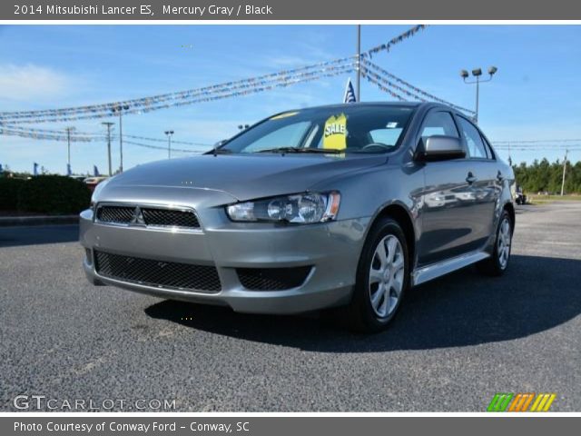 2014 Mitsubishi Lancer ES in Mercury Gray
