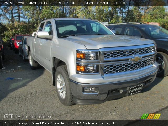 2015 Chevrolet Silverado 1500 LT Double Cab 4x4 in Silver Ice Metallic