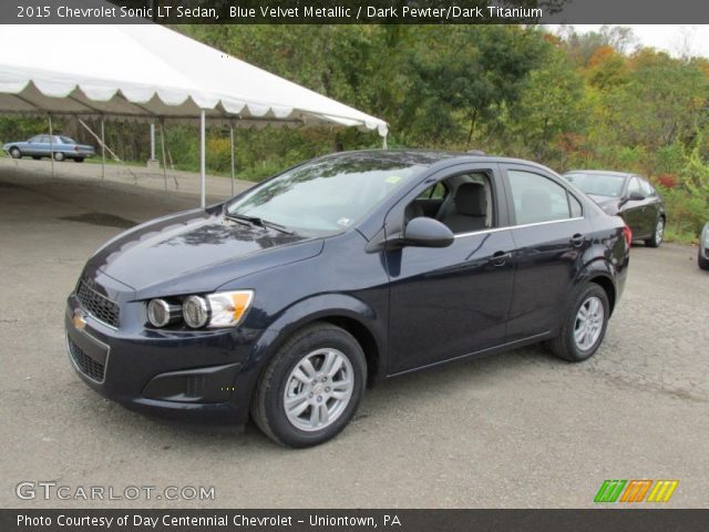 2015 Chevrolet Sonic LT Sedan in Blue Velvet Metallic