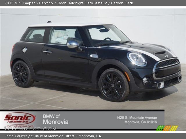 2015 Mini Cooper S Hardtop 2 Door in Midnight Black Metallic