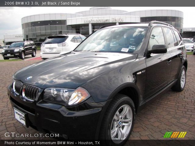 2006 BMW X3 3.0i in Jet Black