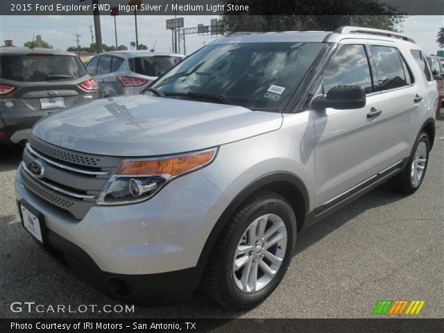 2015 Ford Explorer FWD in Ingot Silver