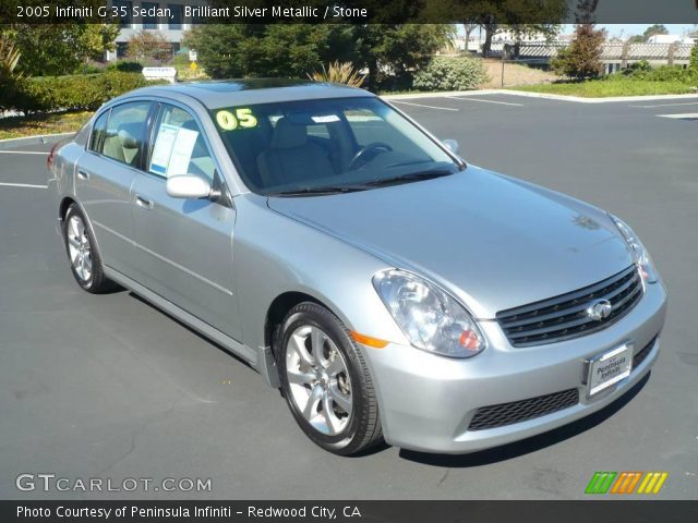 2005 Infiniti G 35 Sedan in Brilliant Silver Metallic
