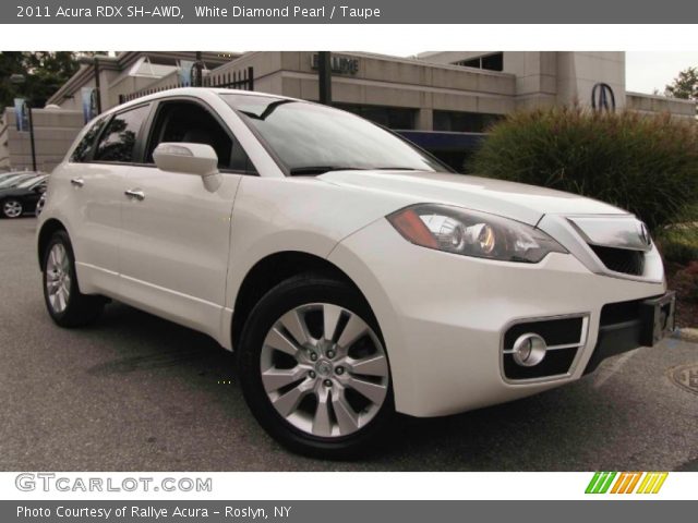 2011 Acura RDX SH-AWD in White Diamond Pearl