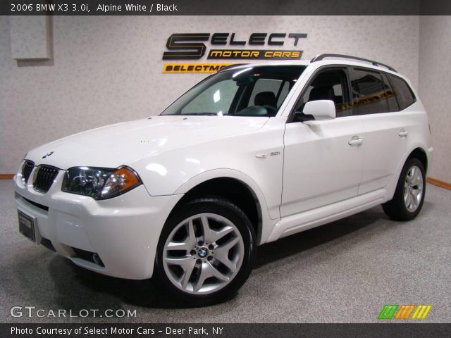 2006 BMW X3 3.0i in Alpine White