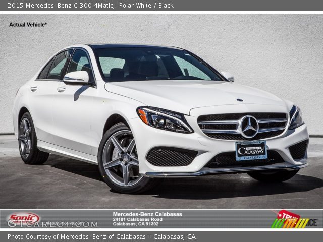 2015 Mercedes-Benz C 300 4Matic in Polar White