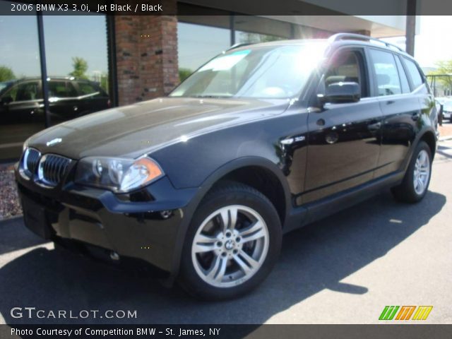 2006 BMW X3 3.0i in Jet Black