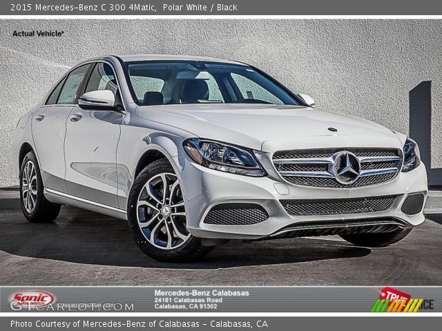 2015 Mercedes-Benz C 300 4Matic in Polar White