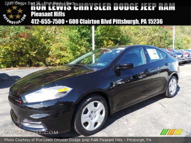 2015 Dodge Dart SE in Pitch Black