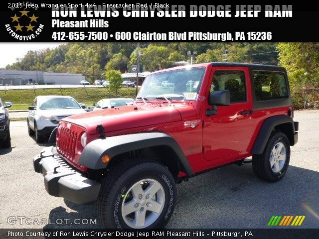 2015 Jeep Wrangler Sport 4x4 in Firecracker Red