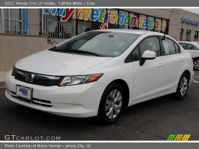 2012 Honda Civic LX Sedan in Taffeta White