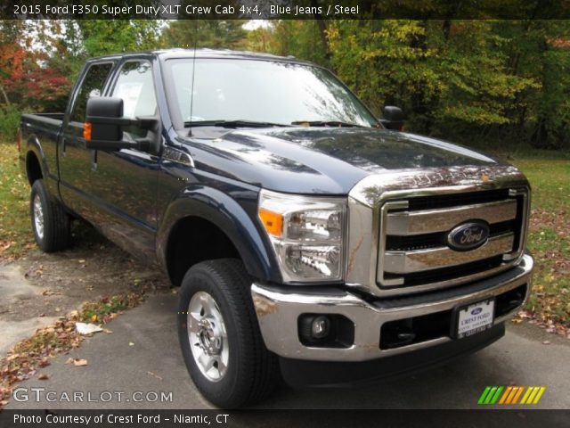 2015 Ford F350 Super Duty XLT Crew Cab 4x4 in Blue Jeans