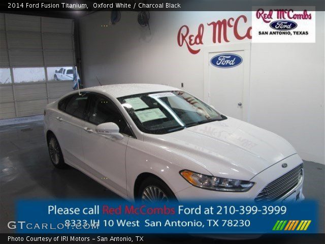 2014 Ford Fusion Titanium in Oxford White