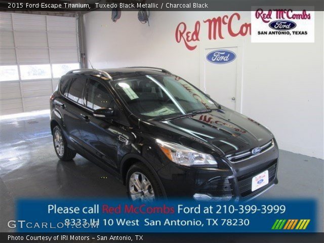2015 Ford Escape Titanium in Tuxedo Black Metallic
