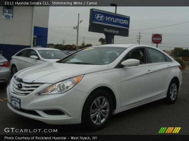 2013 Hyundai Sonata GLS in Shimmering White
