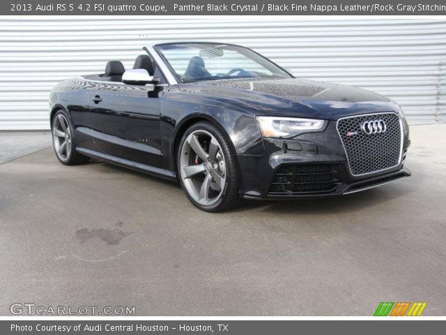 2013 Audi RS 5 4.2 FSI quattro Coupe in Panther Black Crystal