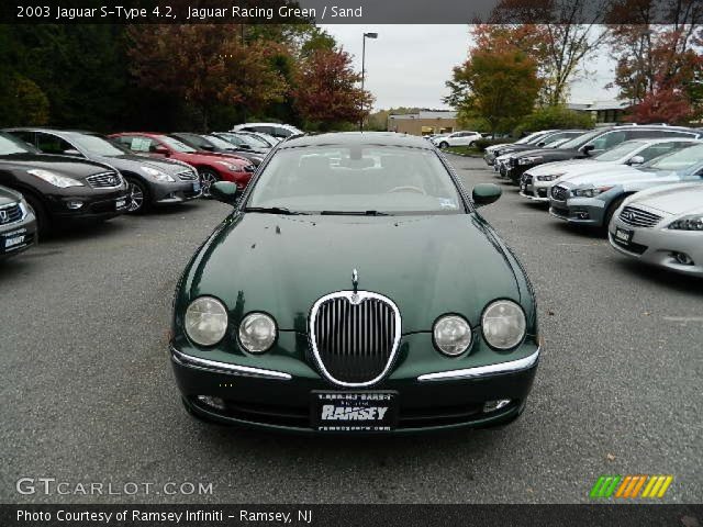 2003 Jaguar S-Type 4.2 in Jaguar Racing Green