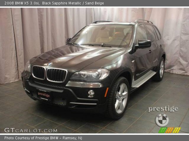 2008 BMW X5 3.0si in Black Sapphire Metallic