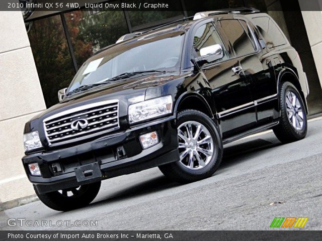 2010 Infiniti QX 56 4WD in Liquid Onyx Black