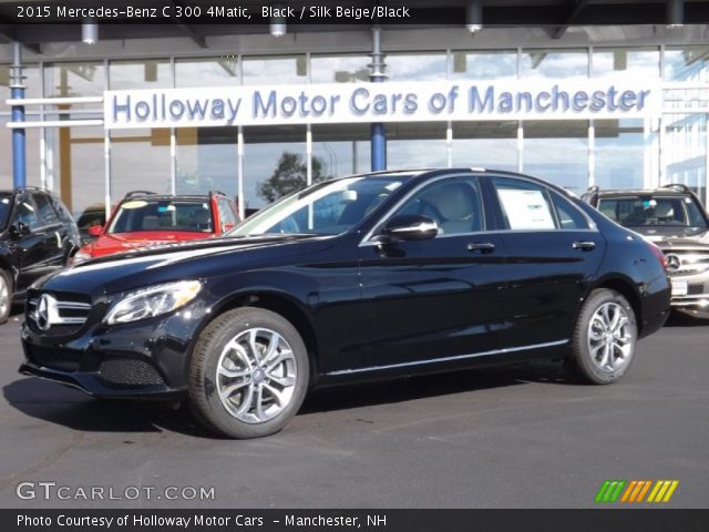 2015 Mercedes-Benz C 300 4Matic in Black