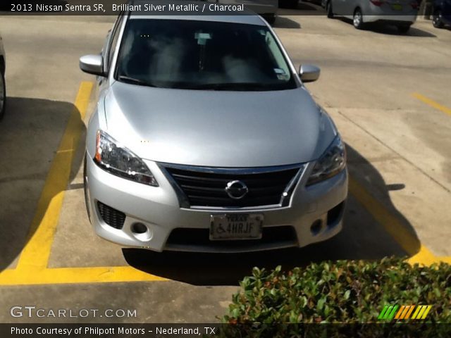2013 Nissan Sentra SR in Brilliant Silver Metallic