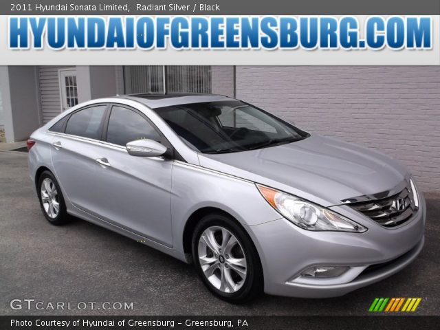 2011 Hyundai Sonata Limited in Radiant Silver