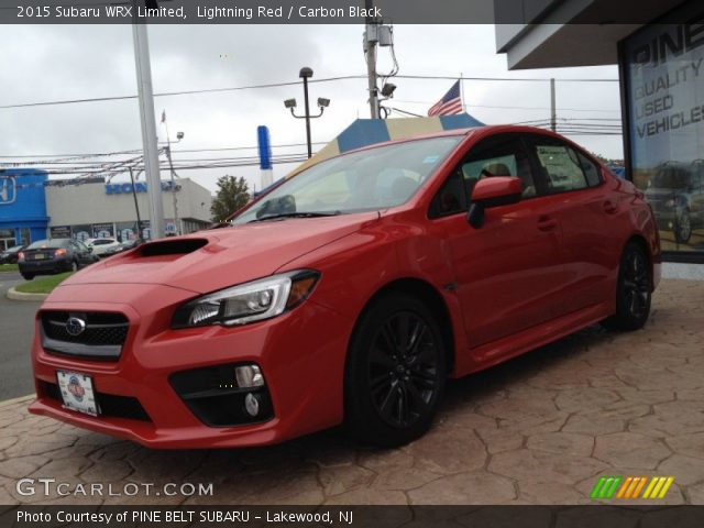 2015 Subaru WRX Limited in Lightning Red