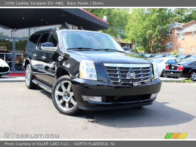 2008 Cadillac Escalade ESV AWD in Black Raven