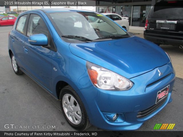 2015 Mitsubishi Mirage ES in Sapphire Blue