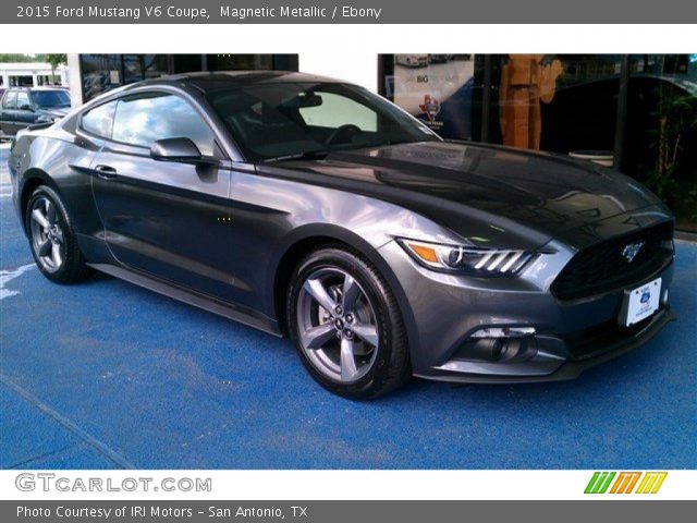 2015 Ford Mustang V6 Coupe in Magnetic Metallic