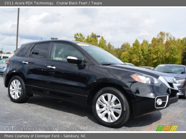 2011 Acura RDX Technology in Crystal Black Pearl