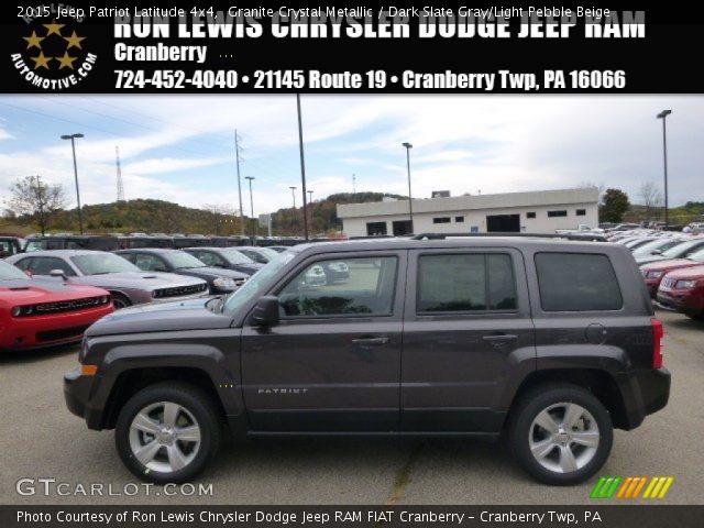 2015 Jeep Patriot Latitude 4x4 in Granite Crystal Metallic