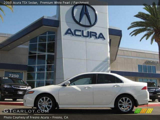 2008 Acura TSX Sedan in Premium White Pearl