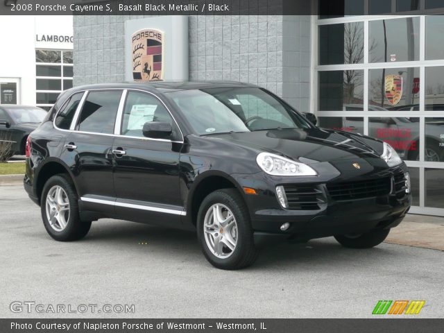 2008 Porsche Cayenne S in Basalt Black Metallic