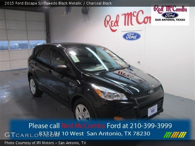 2015 Ford Escape S in Tuxedo Black Metallic
