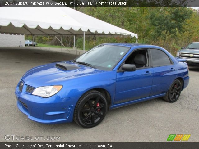 2007 Subaru Impreza WRX Sedan in WR Blue Pearl