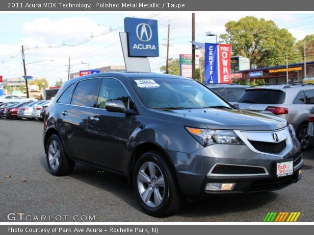 2011 Acura MDX Technology in Polished Metal Metallic