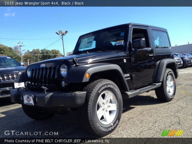 2015 Jeep Wrangler Sport 4x4 in Black