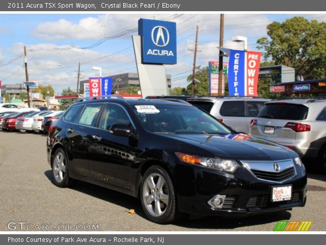 2011 Acura TSX Sport Wagon in Crystal Black Pearl