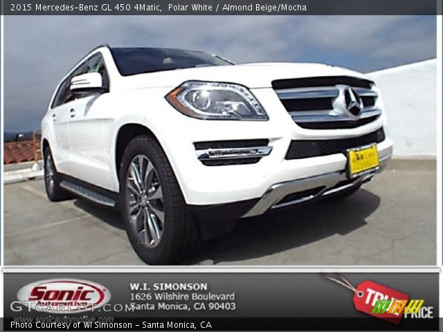 2015 Mercedes-Benz GL 450 4Matic in Polar White