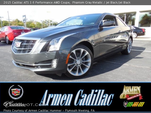 2015 Cadillac ATS 3.6 Performance AWD Coupe in Phantom Gray Metallic