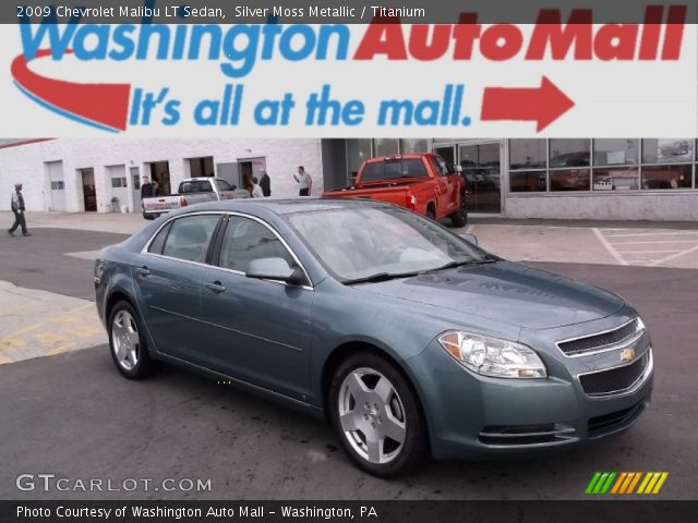 2009 Chevrolet Malibu LT Sedan in Silver Moss Metallic