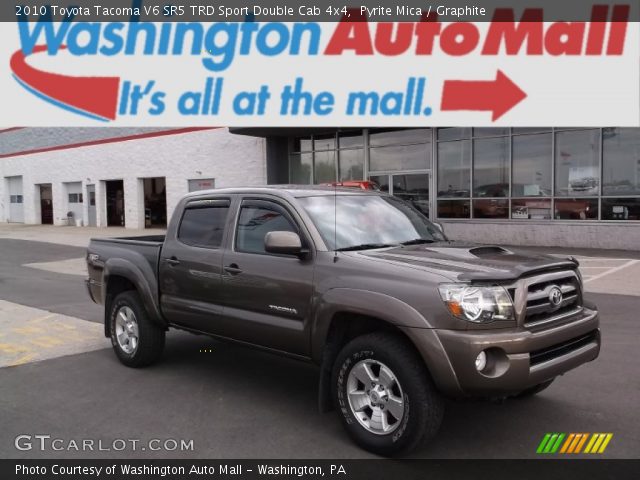 2010 Toyota Tacoma V6 SR5 TRD Sport Double Cab 4x4 in Pyrite Mica