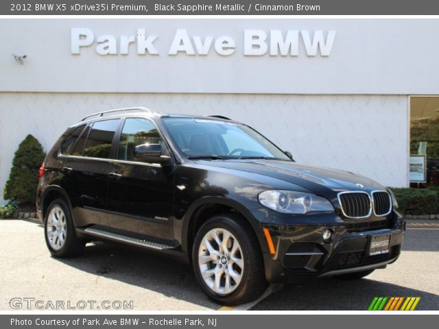 2012 BMW X5 xDrive35i Premium in Black Sapphire Metallic