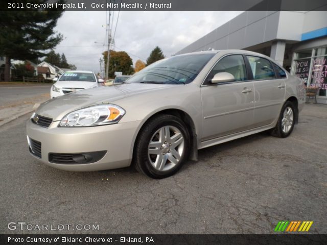 2011 Chevrolet Impala LT in Gold Mist Metallic