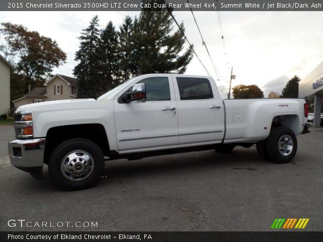 2015 Chevrolet Silverado 3500HD LTZ Crew Cab Dual Rear Wheel 4x4 in Summit White