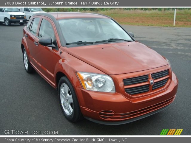 2008 Dodge Caliber SE in Sunburst Orange Pearl